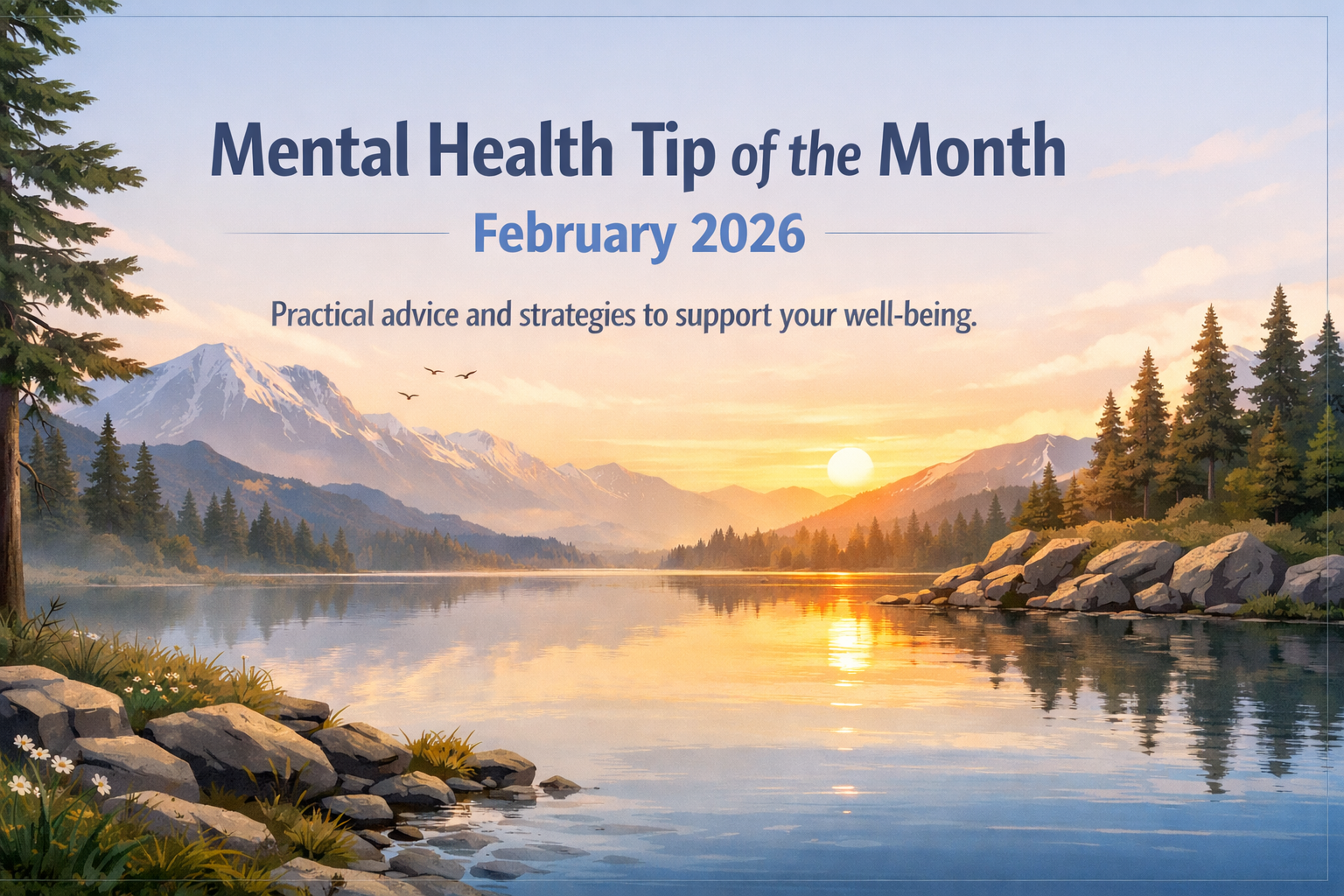 February Mental Health Tip of the Month – Mental Health Ministries